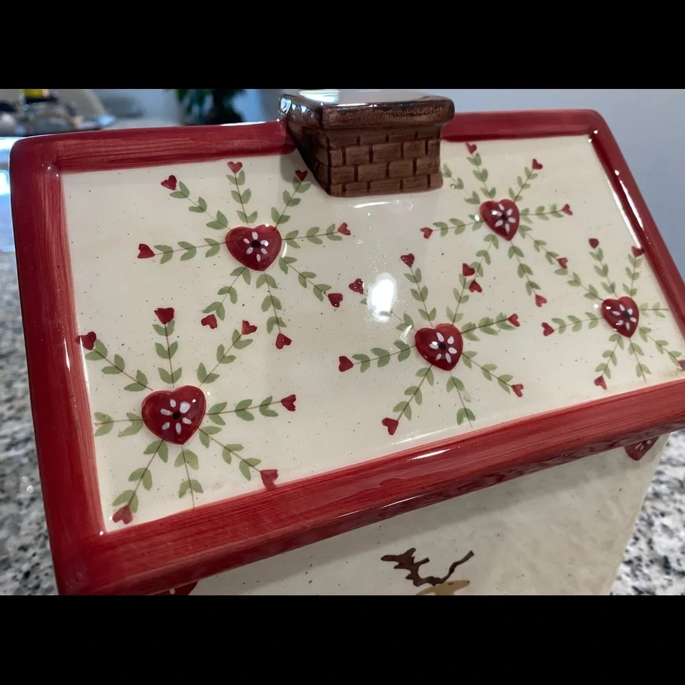 •Vintage•Camp Master Holiday Food Storage/Cookie Jar